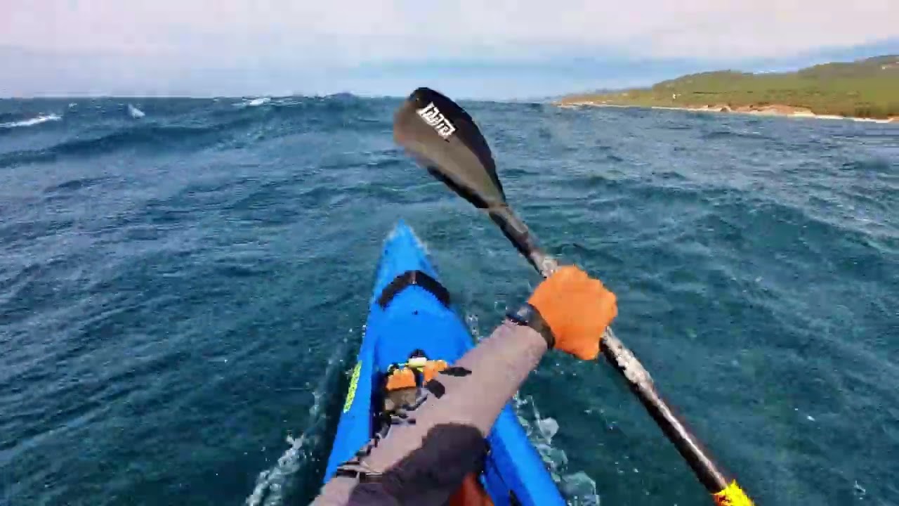 DOWNWIND TARIFA TO BOLONIA IN ROUGH WATER