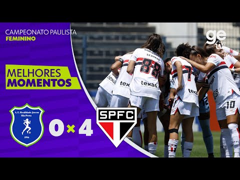 Gols e lances de Realidade Jovem x São Paulo