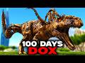 I Have 100 Days To BEAT ARKs HARDEST Mod DoX