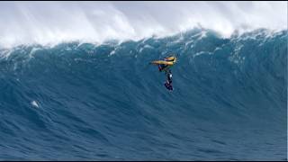 Surfing like a Pelican over Jaws!