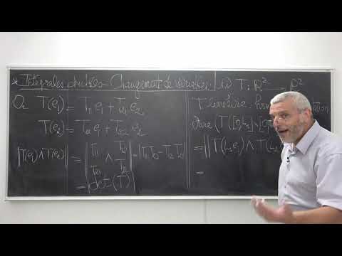 AVIM Cours 20 - Intégrale double et changement de variables