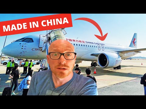 A bordo do jato MADE IN CHINA! Voando no Comac C919
