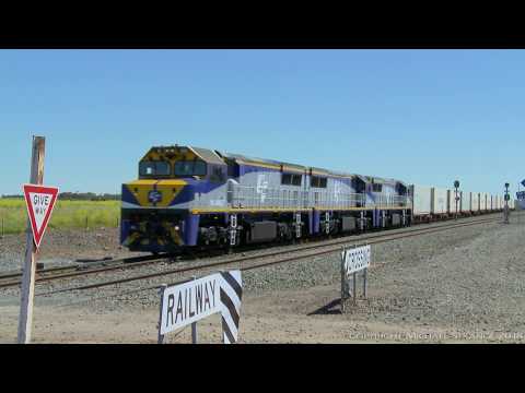 SBR/SCT 7922V Dooen Container Freight - PoathTV Australian Trains & Railways