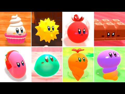 Kirby's Dream Buffet - All Copy Food Abilities
