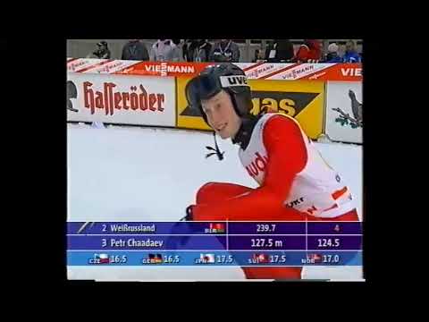 Petr Chaadaev 128,5m - Obersdorf 2005