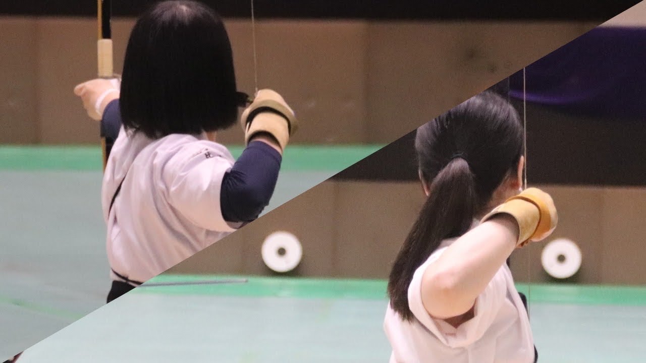 第55回全関東学生弓道選手権大会 女子団体戦決勝戦 日本女子体育大学対国際武道大学