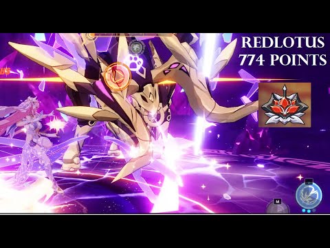 Honkai Impact 3 ; Redlotus (427D) Husk Mysticism (774 Points) HOH S2, RC SSS, JK SS, Ely elf 2 star.