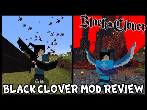 UNBELIEVABLE! Time Magic, Magic Dungeons & New Race in Minecraft Black Clover Mod