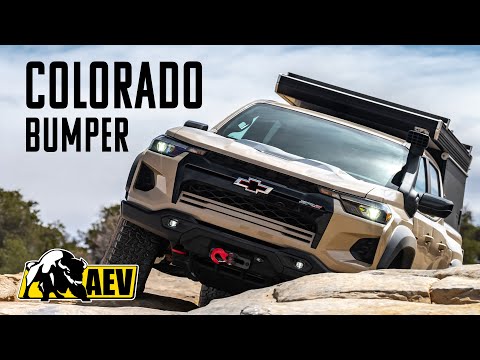 Chevy Colorado ZR2 Front Bumper: TOUGH & WINCH-READY!