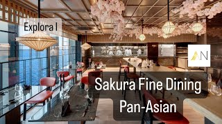 SAKURA FINE DINING Pan-Asian Cuisine on Explora I by Explora Journeys