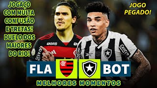 CRISE NO MALVADÃO | Flamengo x Botafogo | Melhores Momentos (COMPLETO) | Brasileirão 2025