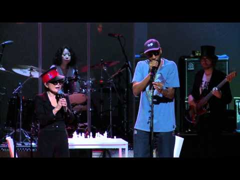 YOKO ONO PLASTIC ONO BAND & RZA, Live at the Orpheum, Los Angeles, Oct 1, 2010
