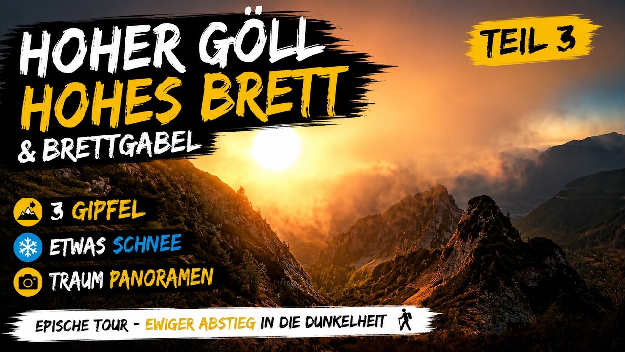 Hoher Göll & Hohes Brett, Berchtesgadener Alpen (3/3) №470