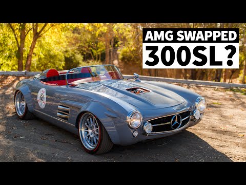 Bare Shell 300SL Built Into an AMG Swapped, Supercharged Widebody Monster. In Just FOUR Months