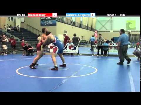 125 KG Michael Kosoy vs Kostadinos Karageorge