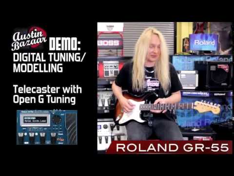 Roland GR-55 Guitar Synthesizer Demo | Robert Marcello