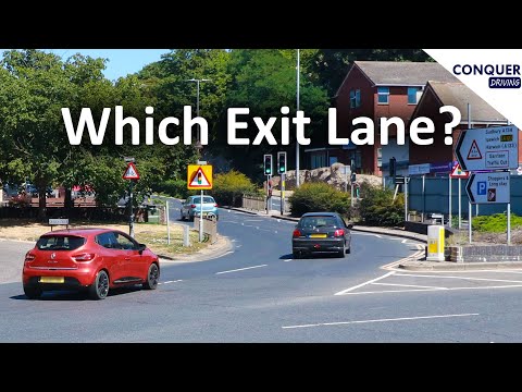 Leaving Roundabouts UK - Left or Right Lane?