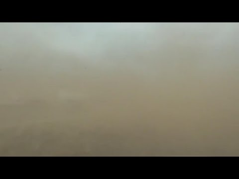Raw: Extreme Texas dust storm near Amarillo