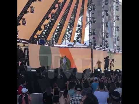 Yodel Kid Mason Ramsey Performing at the Coachella