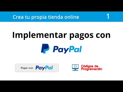 1 Tienda online Implementar pagos con Paypal