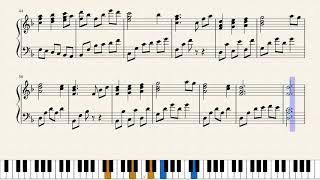 Full Metal Alchemist : Bratja Piano Sheet