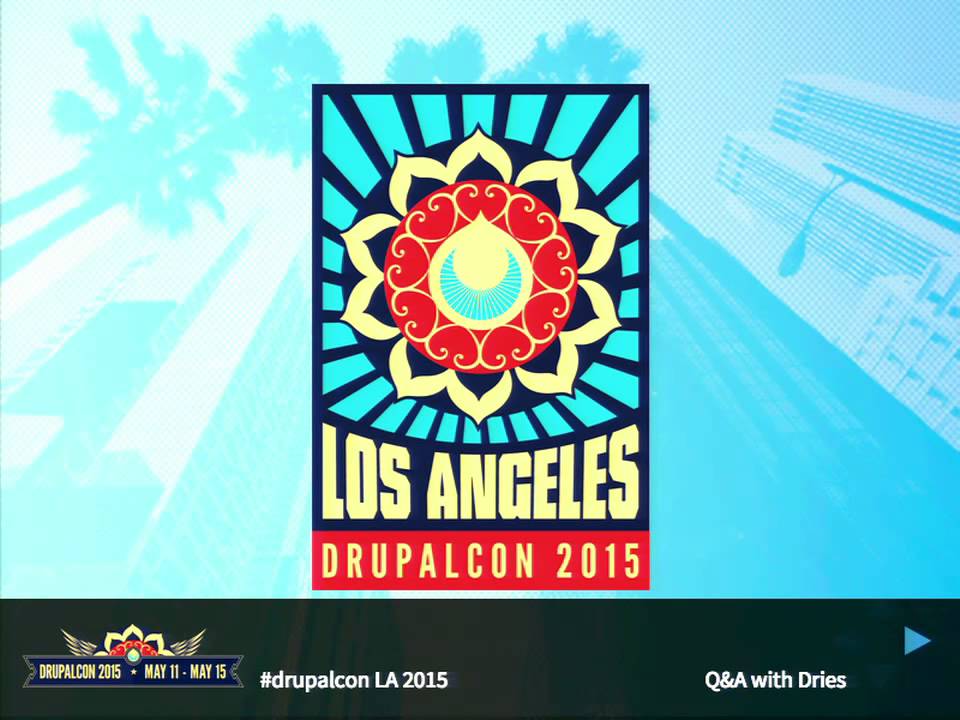 DrupalCon Los Angeles 2015: Q&A with Dries