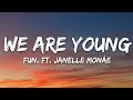 Fun We Are Young Lyrics Ft Janelle Monáe