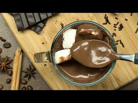 Thick and Creamy Hot Chocolate Recipe #shorts