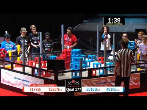 2015 VRC-MS Oppo Q177 -  (7177B 8510B) 65-Opportunity Div-VRC Middle School-VEX Worlds 2015