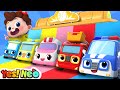 Five Little Cars Song | Fire Truck, Police Car, Ambulance | Nursery Rhymes & Kids Songs | Yes! Neo