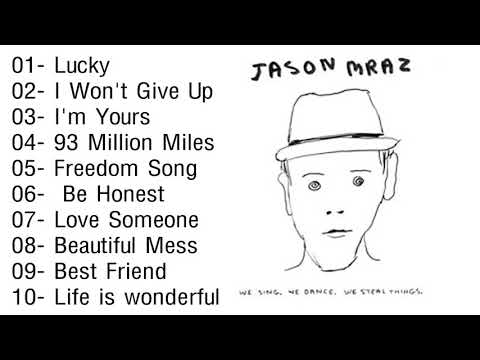 Jason Mraz Greatest Hits Full Album - Jason Mraz Acoustic Playlist 2020 - Jason Mraz Collection