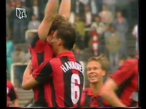 90/91 | Rot-Weiss Essen - Hannover 96 | 4:2