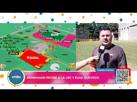 Brinkmann recibe a la LBC y Euge Quevedo