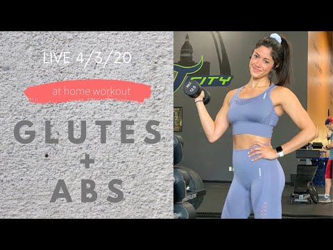 LIVE 4/3/20 at home workout