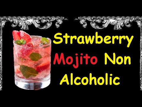 Strawberry Mojito Non Alcoholic / Book of recipes / Bon Appetit