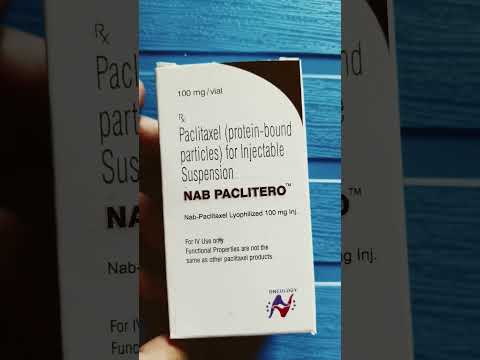 Nab paclitero 100 mg injection