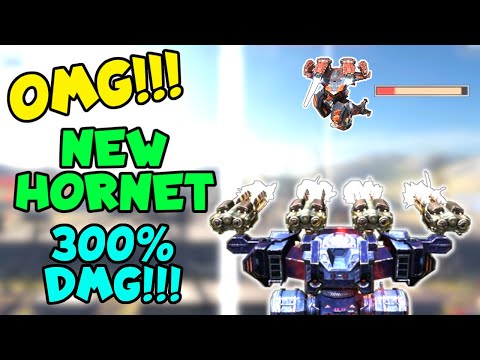 INSANE! BEHEMOTH HORNET Titan Killer Compilation 300% DMG Gameplay | War Robots MK2 Gameplay WR