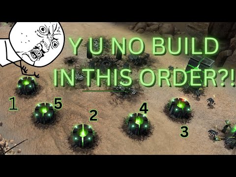 MORE POWER!   On Necrons and Generators - Dawn of War Tips for build order