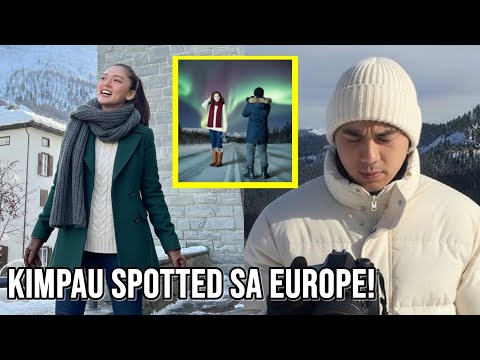 KIM CHIU AT PAULO SPOTTED SA EUROPE NORDIC TOUR! ROMANTIC NORTHERN LIGHTS HOLIDAY!