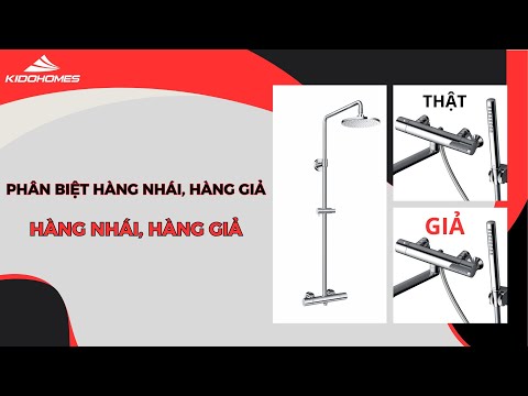 Cách phân biệt sen tắm chính hãng