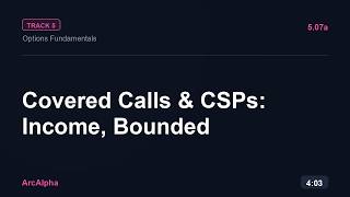 Covered Calls & Cash-Secured Puts: The Income Pair