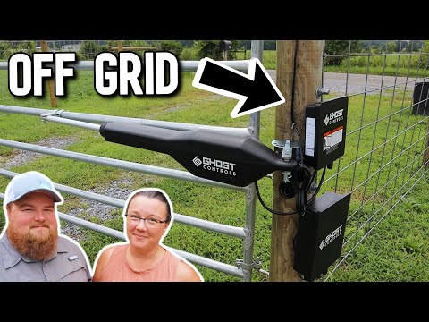 Rest Easy with a Solar Powered Driveway Gate Opener by Ghost Controls