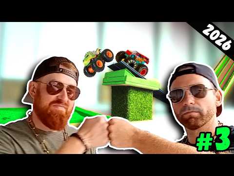 Competition #3: CHAMPIONSHIP '26 Hot Wheels MONSTER TRUCK Racing The Furthest Jump Race