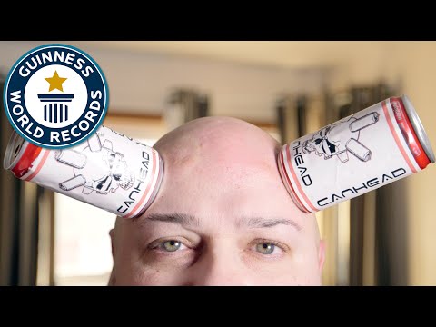 Can Head's skin sucks... literally - Guinness World Records