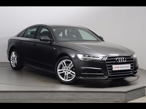 FG17NSF AUDI A6 TDI ULTRA S LINE GREY 2017, Nottingham Audi