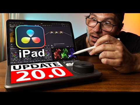 DaVinci Resolve iPad Version 20.0 - All Features explained