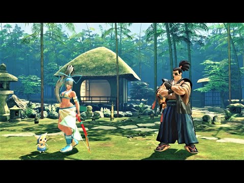 Majikina Mina vs Yagyu Jubei (Hardest AI) - Samurai Shodown