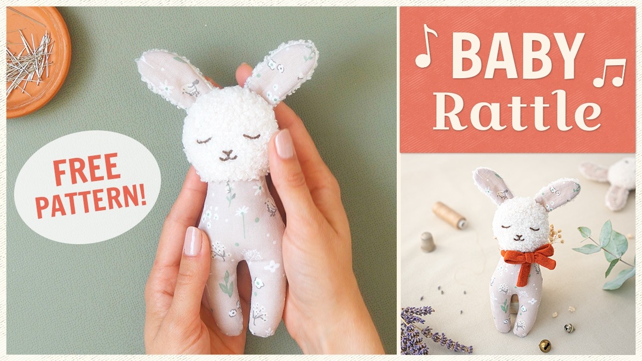 Easy Baby Rattle Sewing Tutorial – Free Pattern