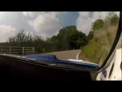 Kubica-Manfredi Subaru Impreza WRC s12b onboard Ronde Gomitolo di Lana 2012