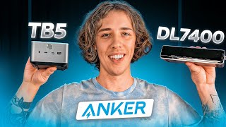 2 Of The Best Docking Stations Out There - Anker Prime DL7400 Vs Anker TB5